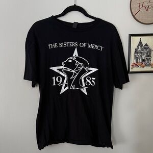 Sisters of Mercy Black Graphic T-Shirt